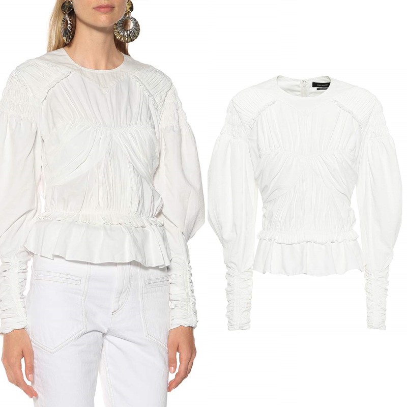 Ullo Ruffle Top from Isabel Marant