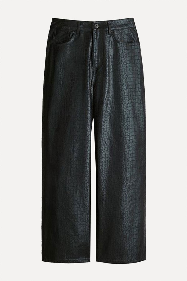 Patterned Twill Trousers from H&M