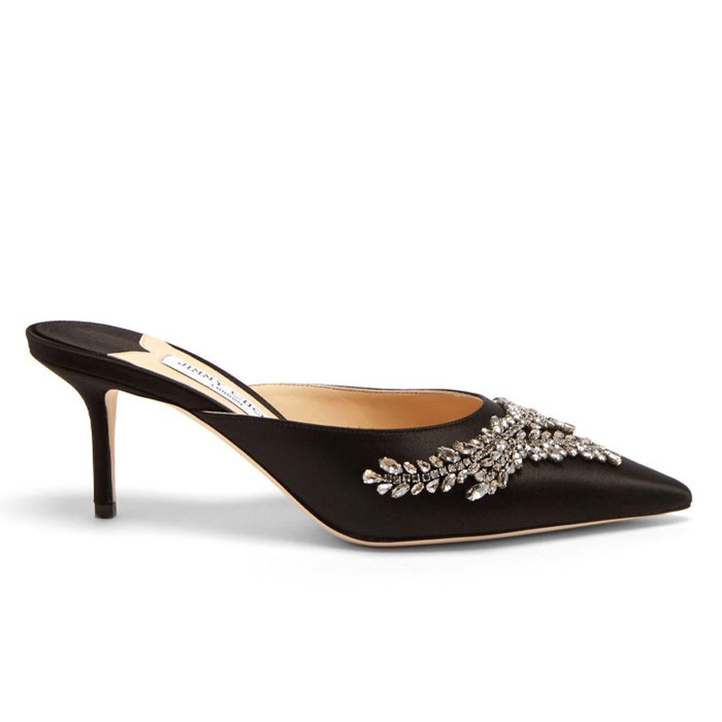 Rav 65 Crystal-Embellished Mules from Jimmy Choo