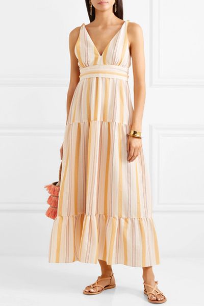 Cotton-Blend Gauze Maxi Dress from LemLem