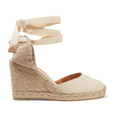 Carina Canvas Wedge Espadrilles from Castañer