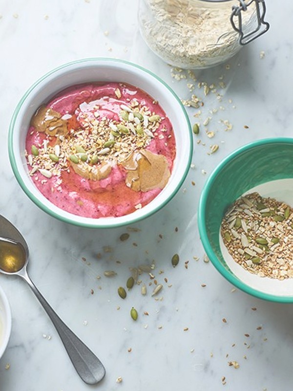 Avocado and Berry Breakfast Pot