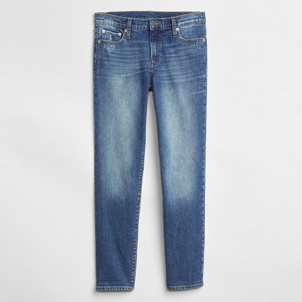 Mid Rise Real Straight Jeans from GAP