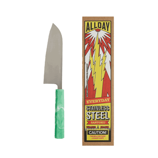 Everyday Santoku Maldon Knife from All Day Goods