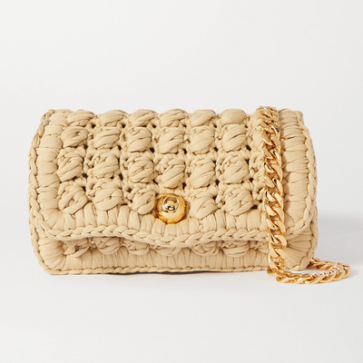 Crocheted Shoulder Bag from Bottega Veneta
