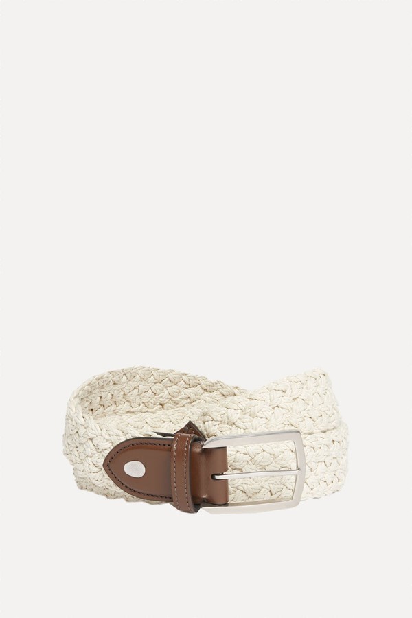 32mm Braided Cotton Belt from Dunhill