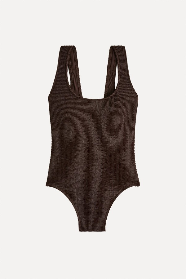 Claudia Scrunchie One-Piece from J.CREW