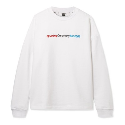 Cozy Embrodiered Cotton-Jersey Sweatshirt from Opening Ceremony