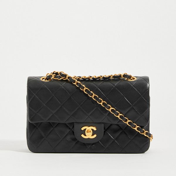 Vintage Small Classic Double Flap Bag from Chanel