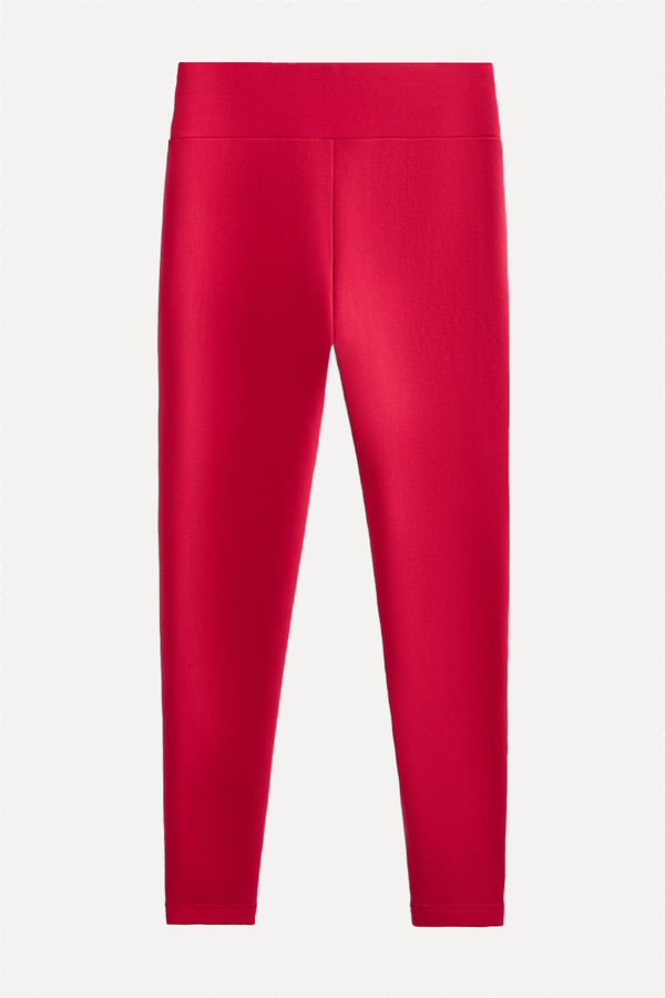 Super-Extra-Warm Seamless 70cm High-Rise Ankle-Length Leggings from Oysho 