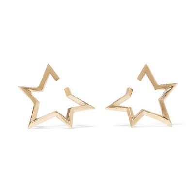 Baby Classic Star Gold-Plated Earrings from Jennifer Fisher