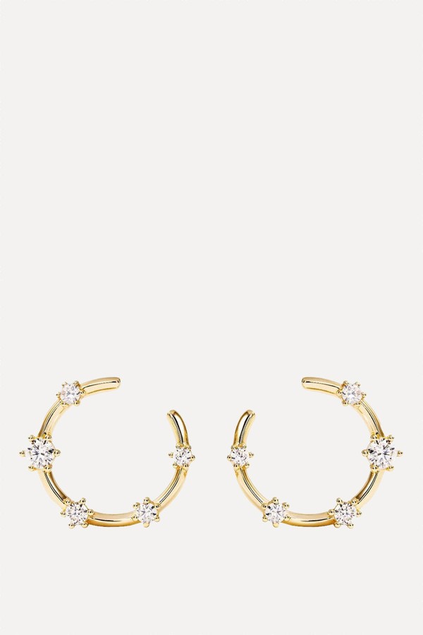 Everything Works Out Gold Earrings