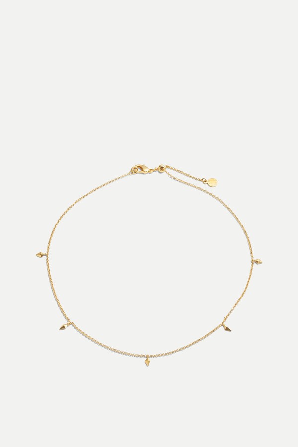 Estee Waterproof Gold Charm Choker