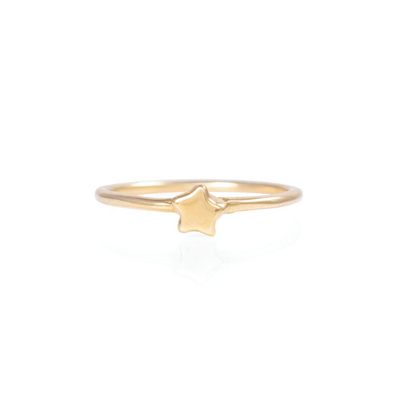 Solid Gold You Are The Star Ring