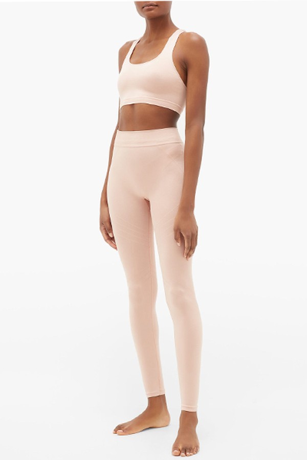 Nurturing Jacquard Stripe Technical Leggings from PRISM²