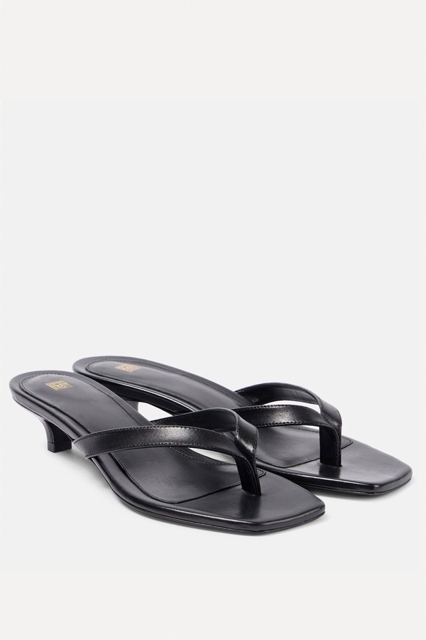 Leather Thong Sandals from Toteme