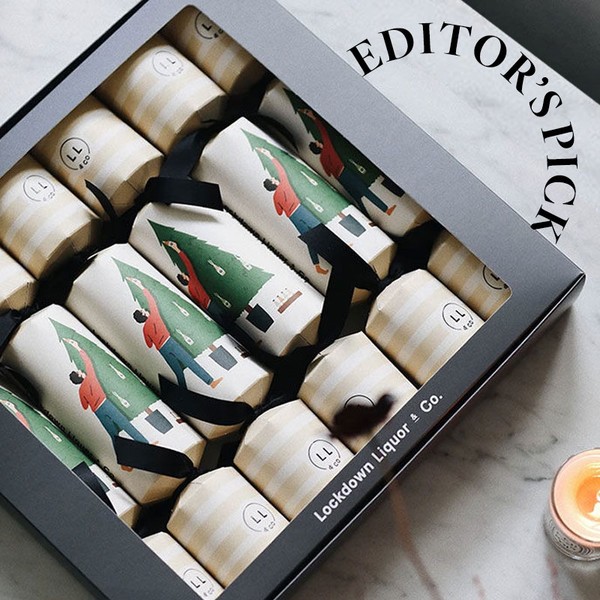 Luxury Crackers, Set of Six from Lockdown Liquor