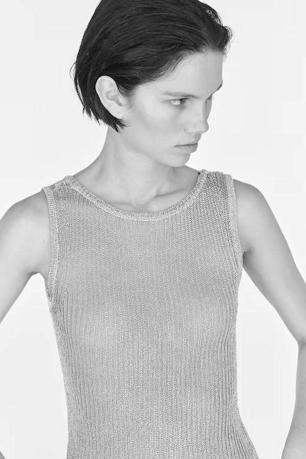 Shimmering Low-Back Vest Top from H&M