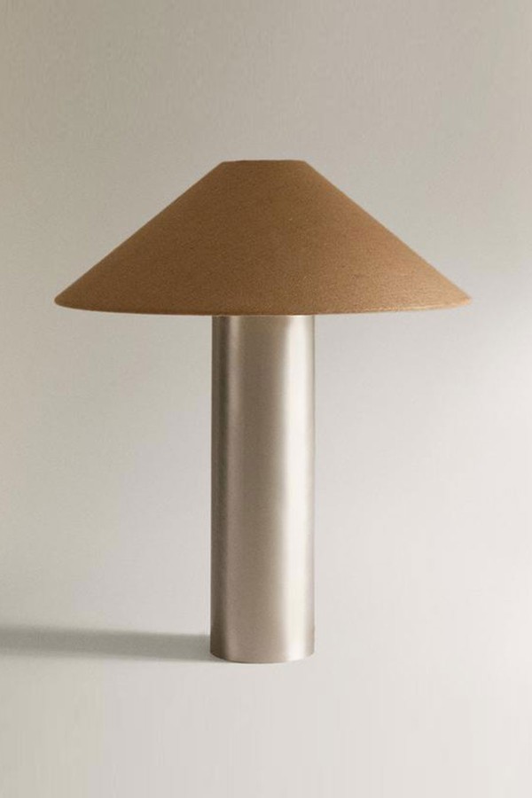 Table Lamp With Metal Base