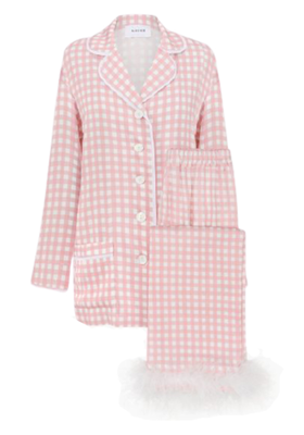 Pink Gingham Pyjama Set from Sleeper