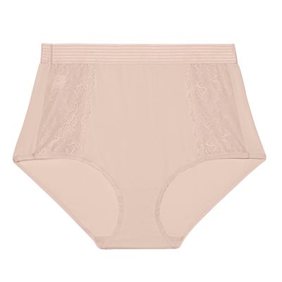 High-Waist Lace Brief