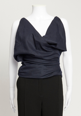 Navy Blue Le Top Sao from Jacquemus