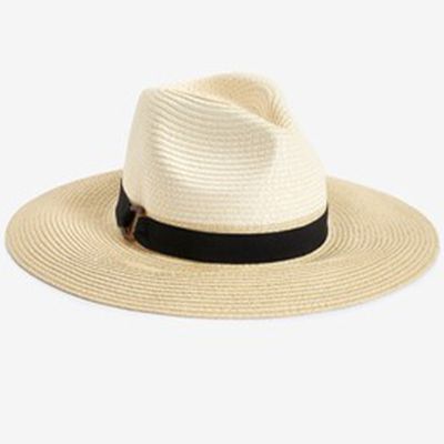 Mono Chic Braid Fedora Hat from Accessorize