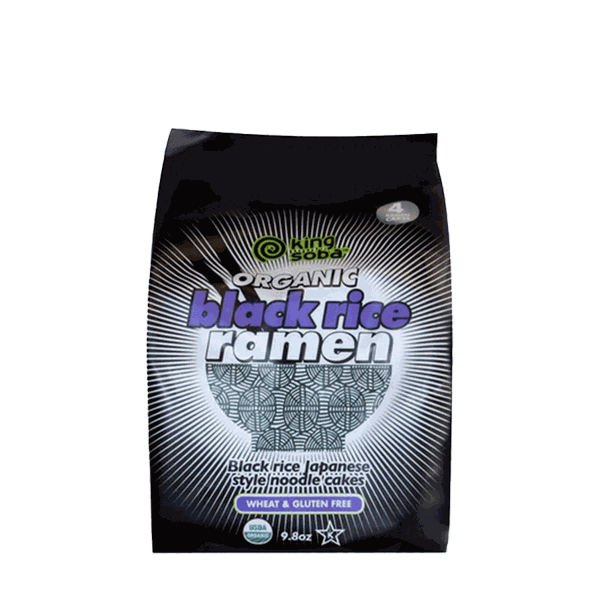 Organic Black Rice Ramen from King Soba