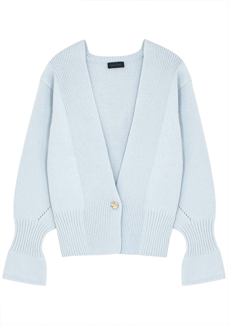 Bella Light Wool-Blend Cardigan from Eudon Choi