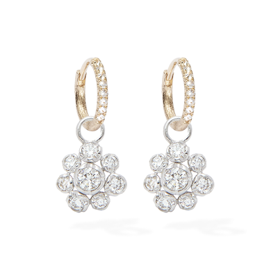 Marguerite 18ct White & Yellow Gold Diamond Earrings