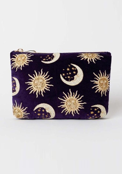 Velvet Makeup Bag from Trouva