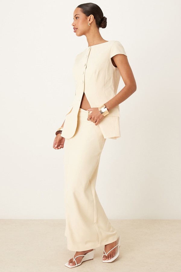 Moulded Hip Cap Sleeve Blazer Co-Ord from ASOS DESIGN