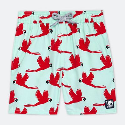 Parrot Swim Shorts from Tom And Teddy