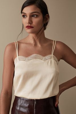 Gwen Scallop Detail Cami from Reiss 