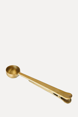 Brass Coffee Scoop Clip from Graham & Green