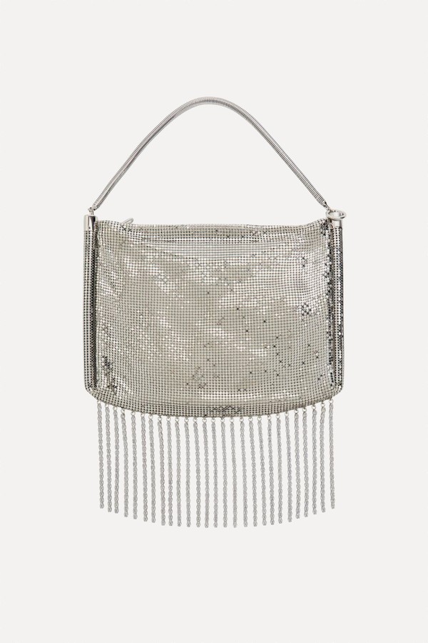 Fringed Chainmail Shoulder Bag from Rabanne
