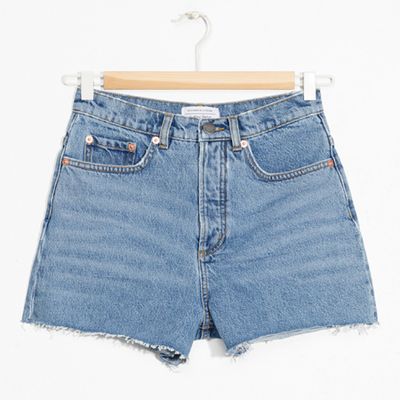 Raw Edge Denim Shorts from & Other Stories