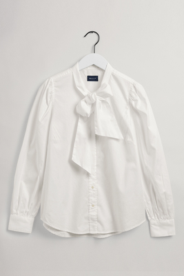 Bow Puff Sleeve Oxford Shirt from Gant