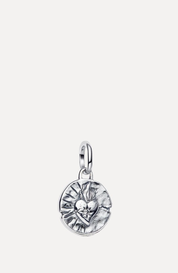Heart Medallion Charm