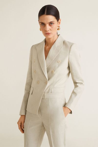 Structured Linen Jacket