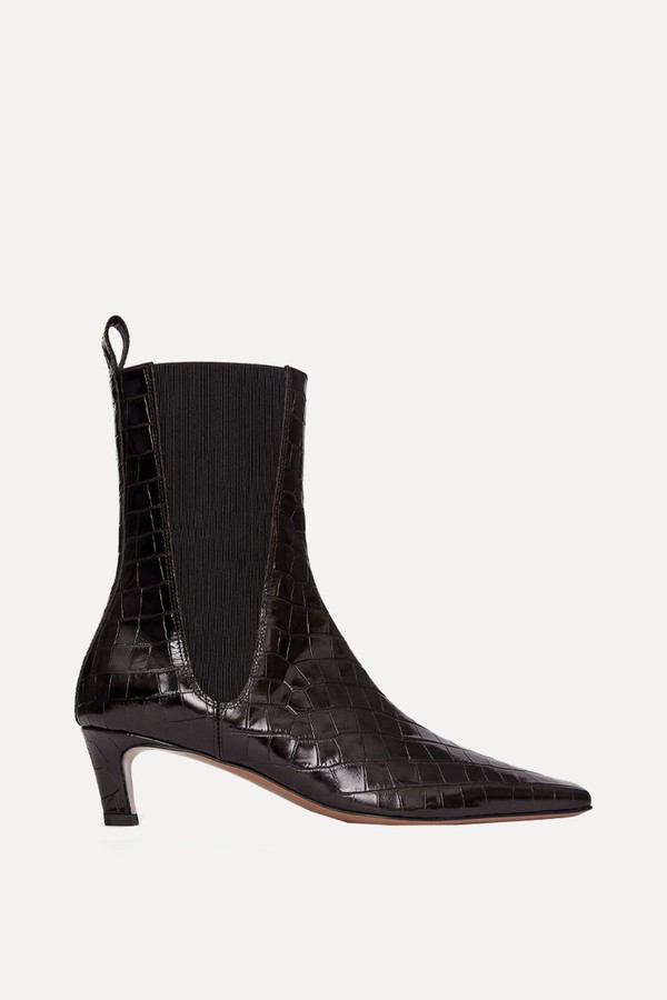 Square-Toe Ankle Boots from Arket