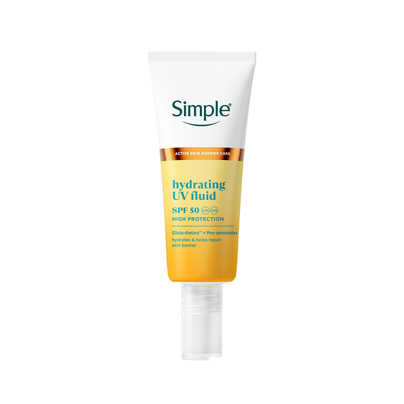 Invisible UVA/UVB High Sun Protection UV Fluid SPF50  from Simple