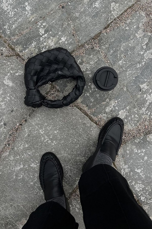 Gathered Detail Loafers from NA-KD