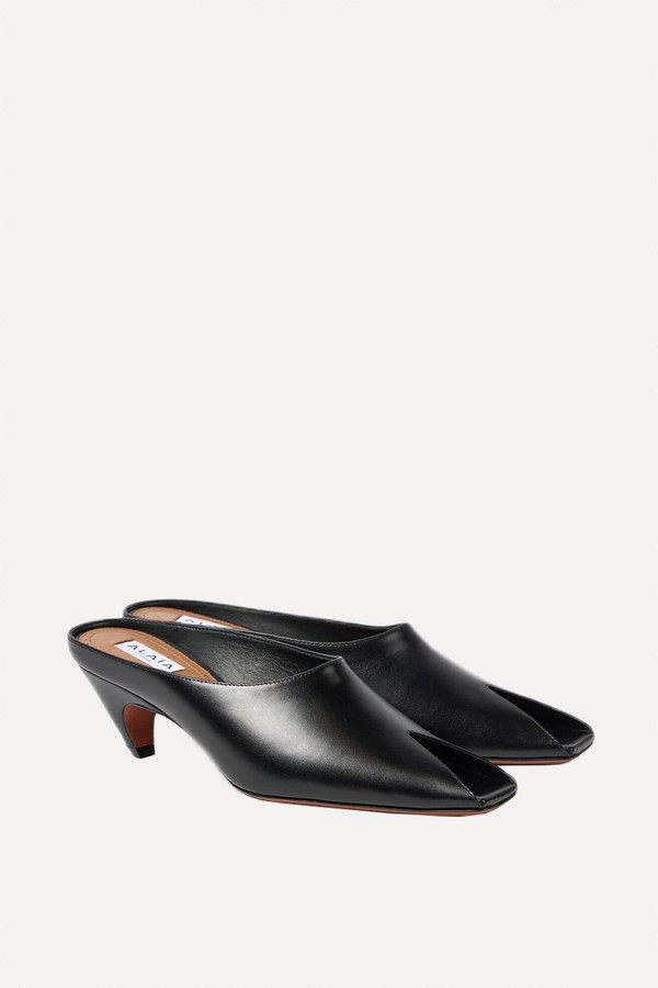 55 Leather Mules from  Alaïa