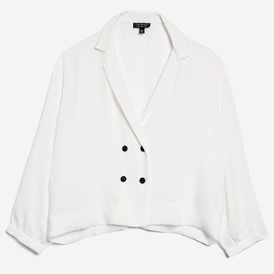 Button Wrap Shirt from Topshop