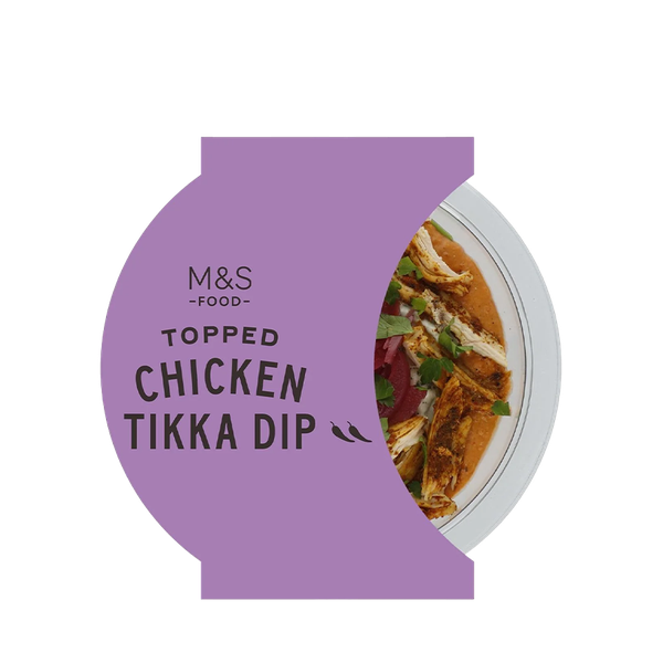 Topped Chicken Tikka Dip from Marks & Spencer
