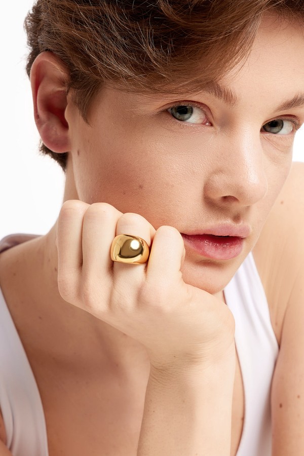 Darla Gold Vermeil Ring from Galleria Armadoro