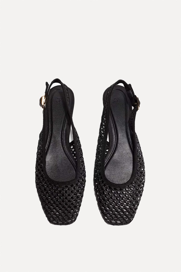 Mesh Slingback Sandals from H&M