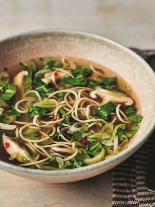 Vegetable Noodle Soup Bowl