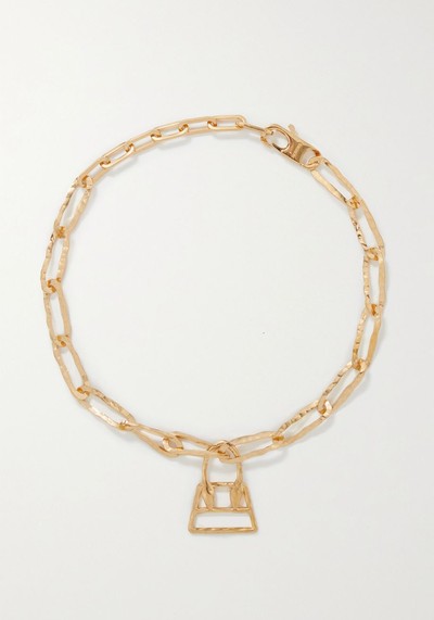 Le Chiquita Hammered Gold-Tone Necklace from Jacquemus